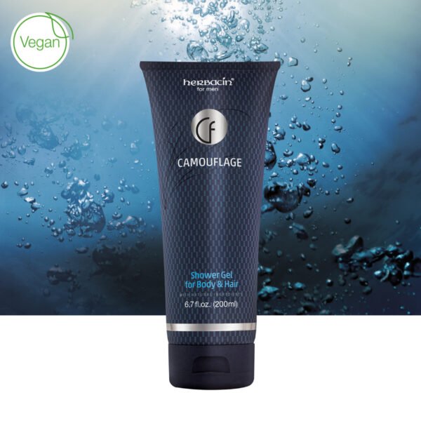 HERBACIN MEN GEL DOUCHE CORPS ET CHEVEUX 200ML