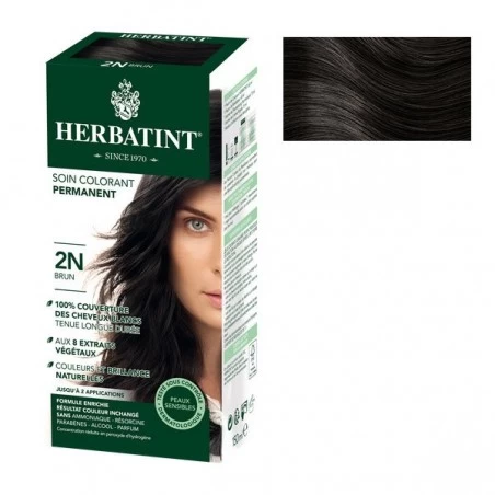 HERBATINT SOIN COLORANT PERMANENT 2N BRUN