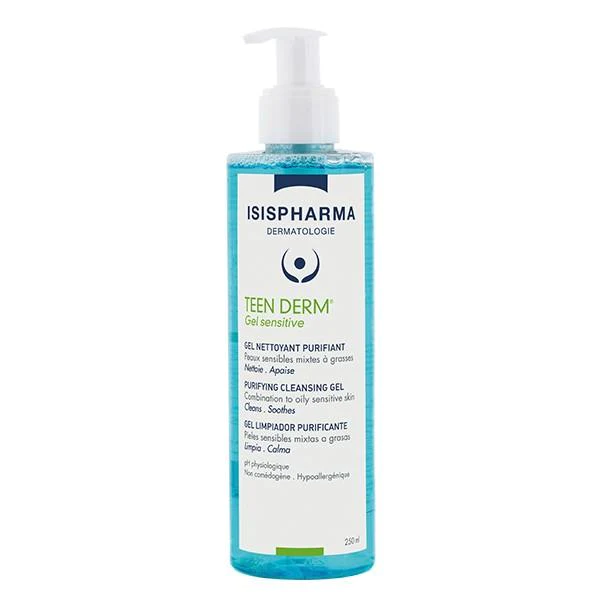 ISISPHARMA TEEN DERM GEL NETTOYANT PURIFIANT 250ML