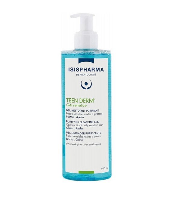 ISISPHARMA TEEN DERM GEL SENSITIVE 400ML