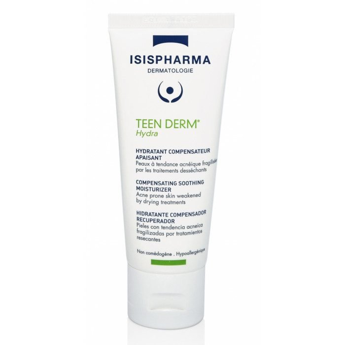 ISISPHARMA TEEN DERM HYDRA HYDRATANT COMPENSATEUR APAISANT 100ML
