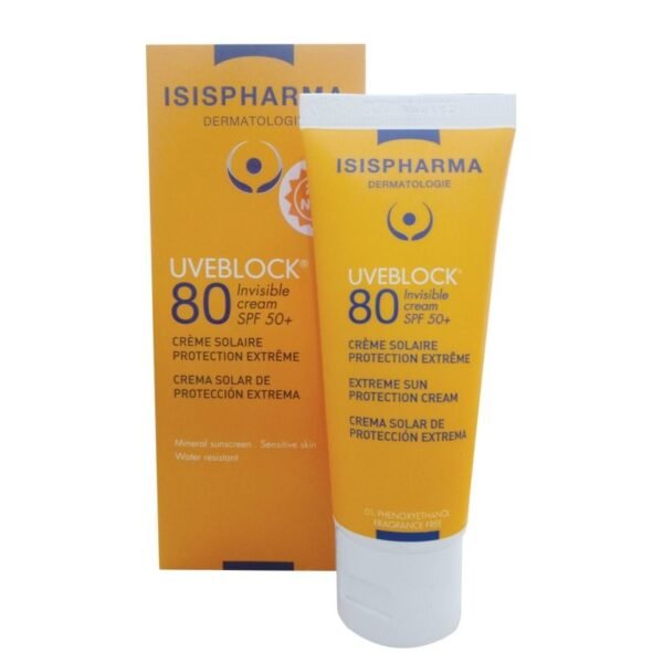 ISISPHARMA UVEBLOCK 80 INVISIBLE SPF80+ 40ML