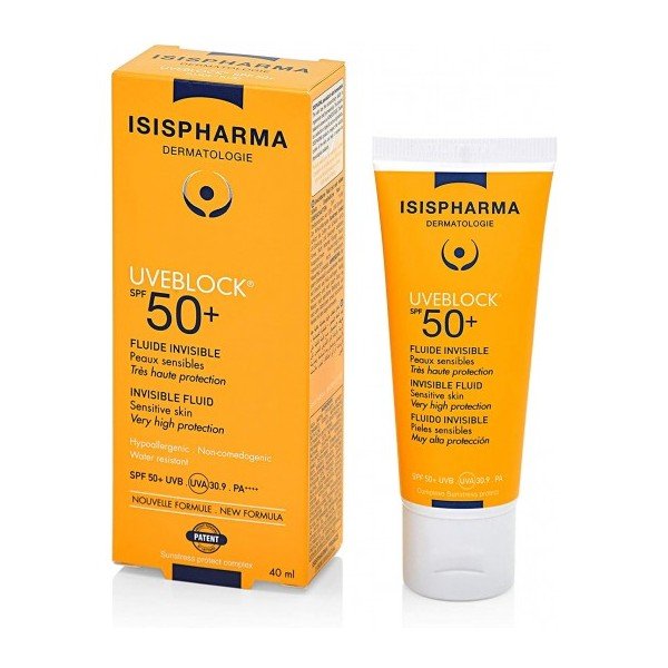 ISISPHARMA UVEBLOCK SPF50+ INVISIBLE 40ML