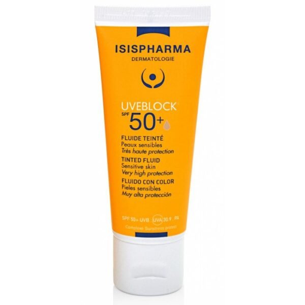 ISISPHARMA UVEBLOCK SPF50+ TEINTÉE CLAIRE 40ML