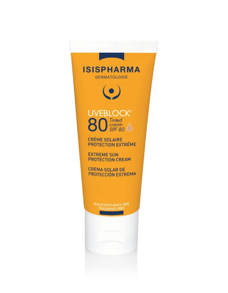ISISPHARMA UVEBLOCK SPF80+ TEINTÉE