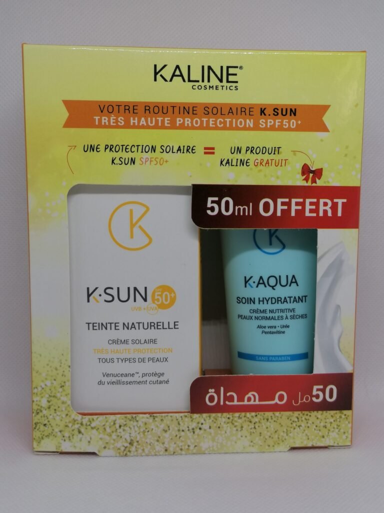 KALINE ÉCRAN TEINTE NATURELLE + K-AQUA SOIN HYDRATANT PACK