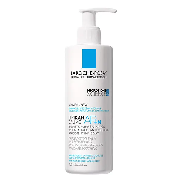 LA ROCHE-POSAY LIPIKAR BAUME AP+M PEAU SÈCHE ET ECZÉMA ATOPIQUE 400ML