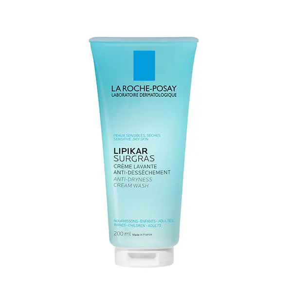 LA ROCHE POSAY LIPIKAR SURGRAS CRÈME LAVANTE PEAU SENSIBLE ET SÈCHE 200ML
