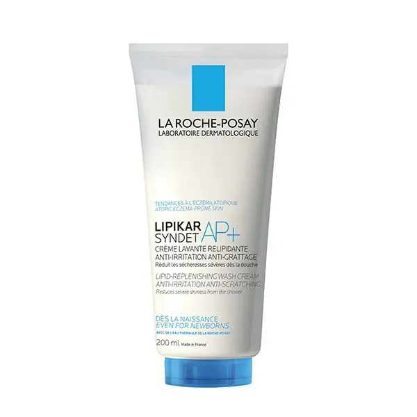 LA ROCHE-POSAY LIPIKAR SYNDET AP+ CRÈME LAVANTE PEAU SÈCHE ET ECZÉMA ATOPIQUE 200ML