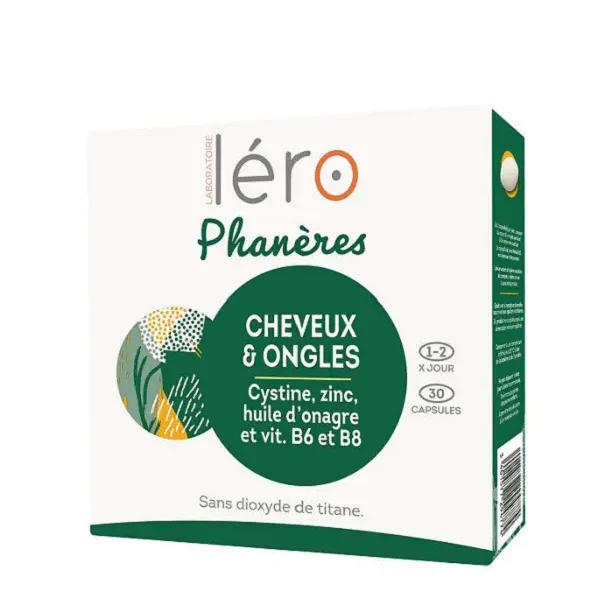 LERO PHANÈRES 30 CAPSULES