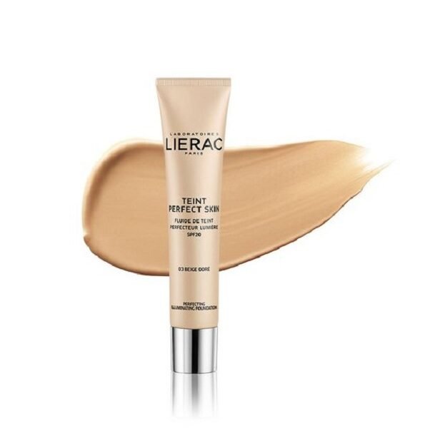 LIERAC TEINT PERFECT SKIN FLUIDE BEIGE DORE 03 SPF20 30ML