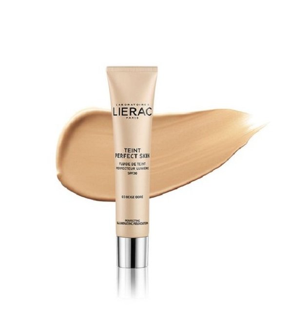 LIERAC TEINT PERFECT SKIN FLUIDE BEIGE DORE 03 SPF20 30ML