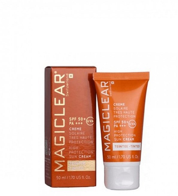 MAGICLEAR CREME SOLAIRE SPF 50+ PA+++ TEINTE