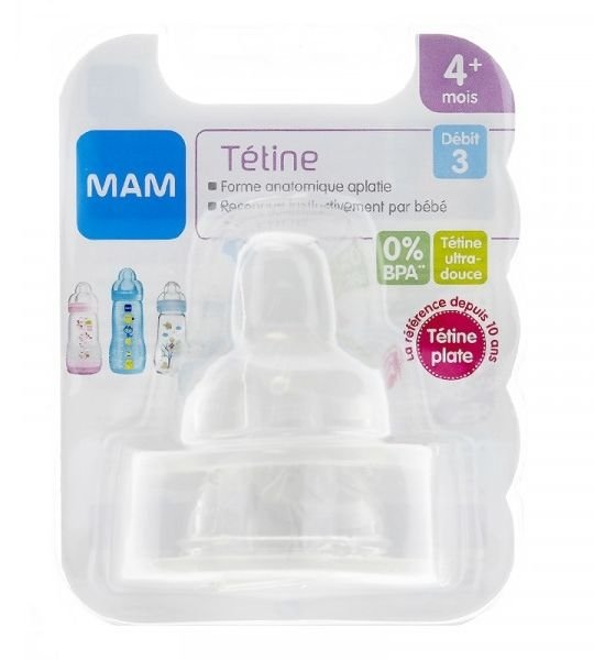 MAM TETINE TAILLE 3 +4M