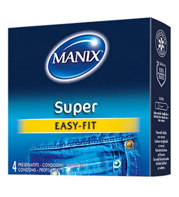 MANIX SUPER EASY-FIT – 4 PIÉCES