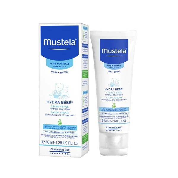 MUSTELA HYDRA BÉBÉ VISAGE 40ML