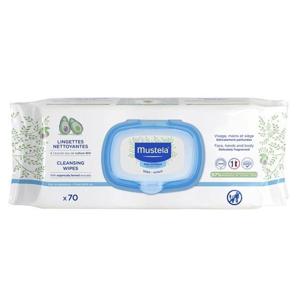 MUSTELA LINGETTES BÉBÉ NETTOYANTES