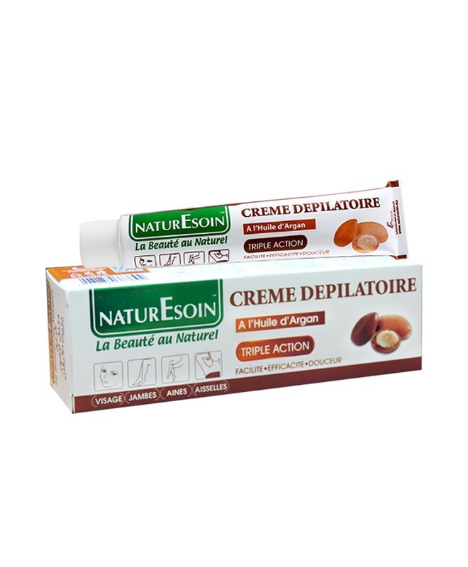 NATURESOIN CRÈME DÉPILATOIRE 50ML HUILE D’ARGAN
