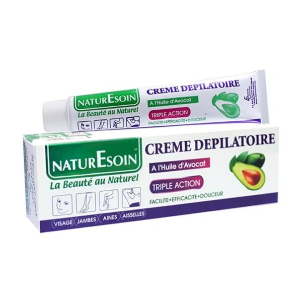 NatureSoin crème dépilatoire 50ml huile d'avocat