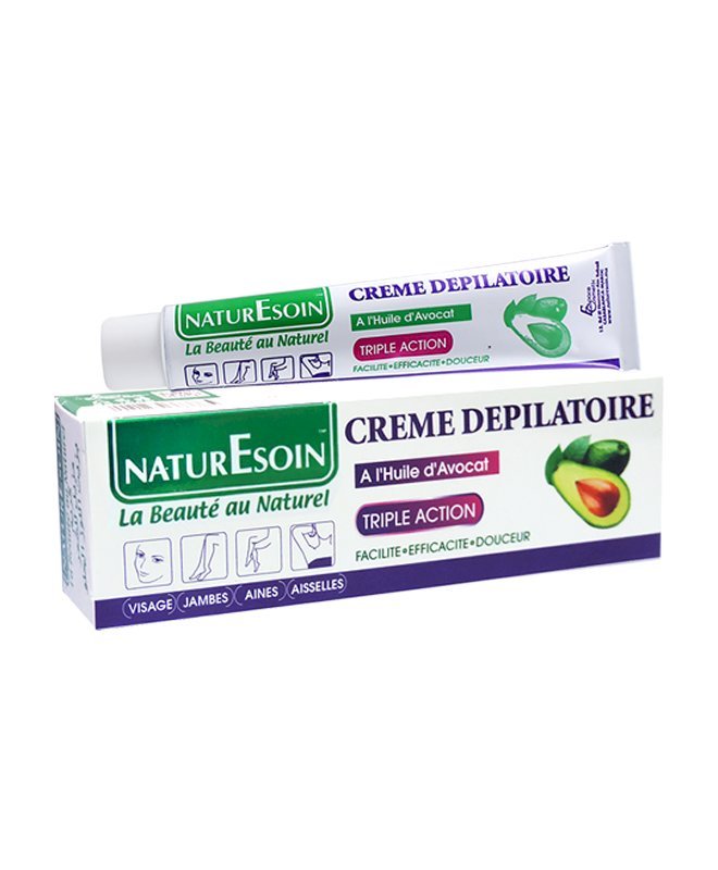 NatureSoin crème dépilatoire 50ml huile d'avocat
