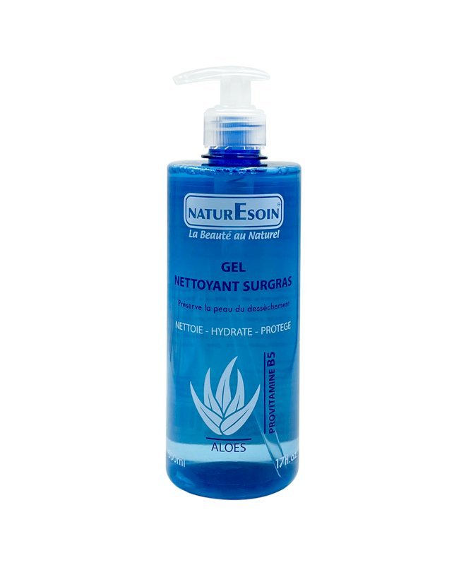 NATURESOIN GEL NETTOYANT SURGRAS ALOES 500ML