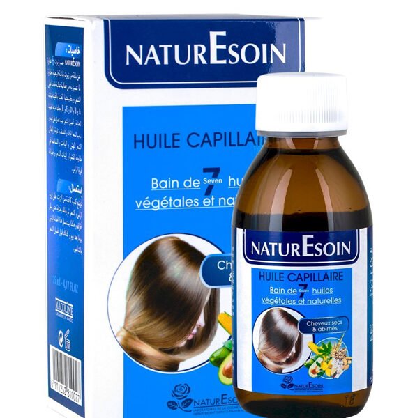 NATURESOIN HUILE CAPILLAIRE 7 BAIN HUILES VEGETALLES 100% NATURELLES