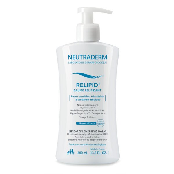 NEUTRDERM BAUME RELIPIDANT VISAGE ET CORPS 400ML