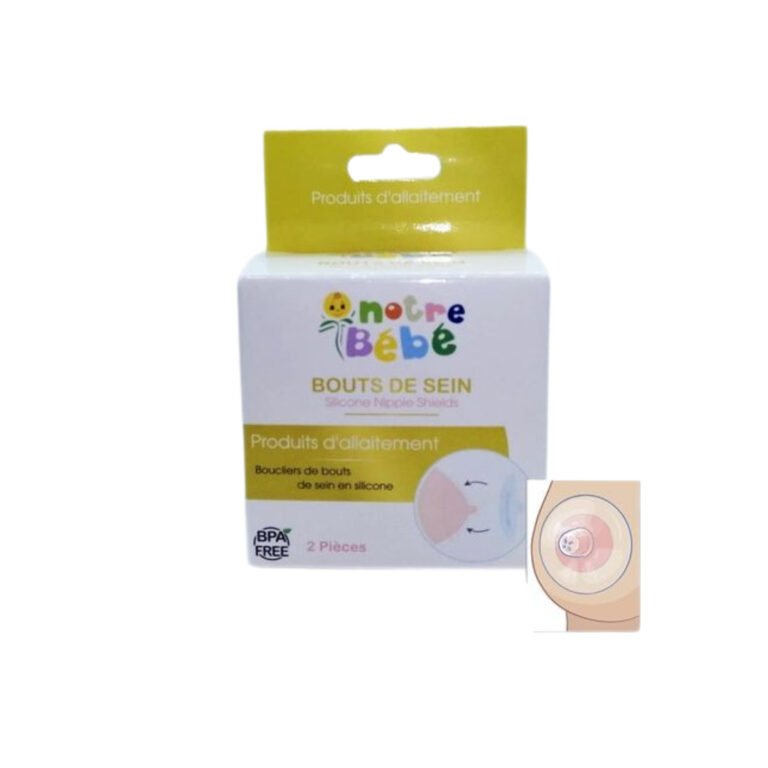 NOTRE BEBE BOUT DE SEIN EN SILICONE