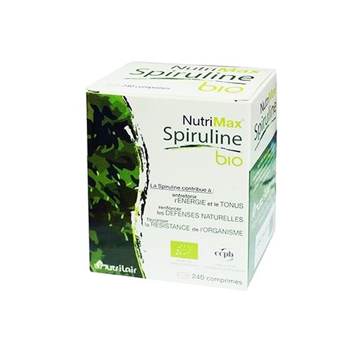 NUTRIMAX SPIRULINE 240 COMPRIMÉS