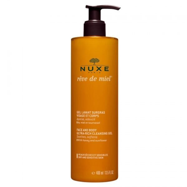 NUXE REVE DE MIEL GEL LAVANT SURGRAS 400ML