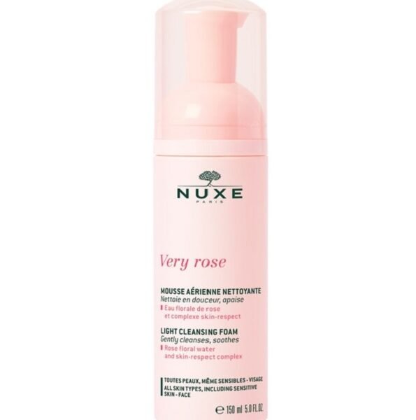 NUXE VERY ROSE MOUSSE AÉRIENNE NETTOYANTE 150ML