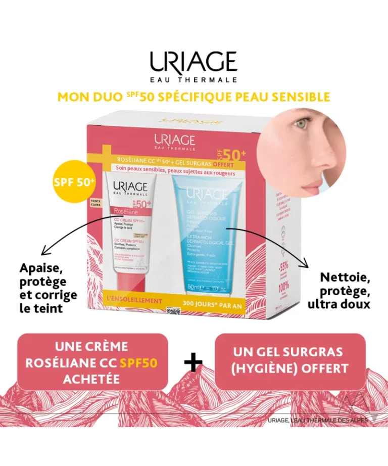 PACK URIAGE RESELAINE CC CREME SPF 50+40ML