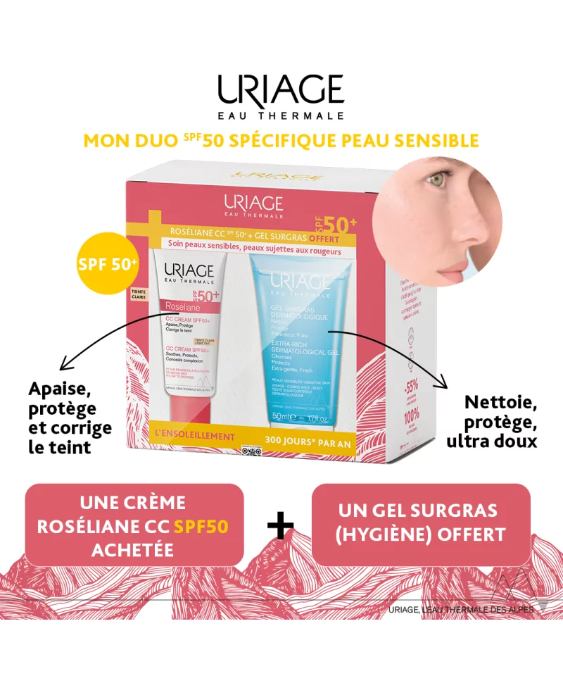 PACK URIAGE RESELAINE CC CREME SPF 50+40ML