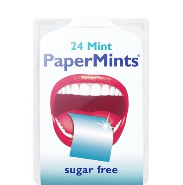 PAPERMINTS FEILLES HALEINE FRAICHE SANS SUCRES*24 UNITES