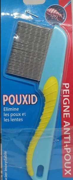 POUXID PEIGNE ANTI-POUX TRIPLE FONCTION