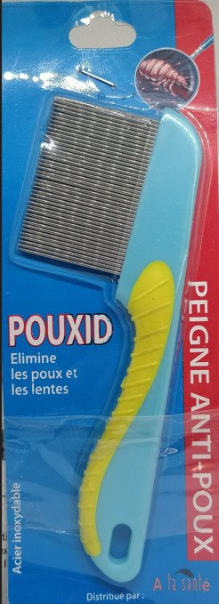 POUXID PEIGNE ANTI-POUX TRIPLE FONCTION
