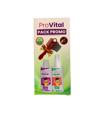 PRO-VITAL PACK ANTI POUX + AUTHENTIQUE PEIGNE