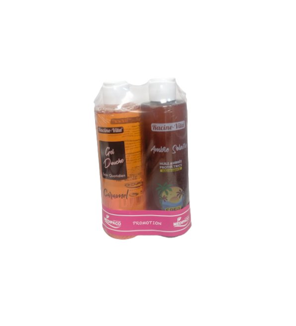 RACINE VITA PACK AMBRE SOLAIRE SPF 25 125ML+ GEL DOUCHE