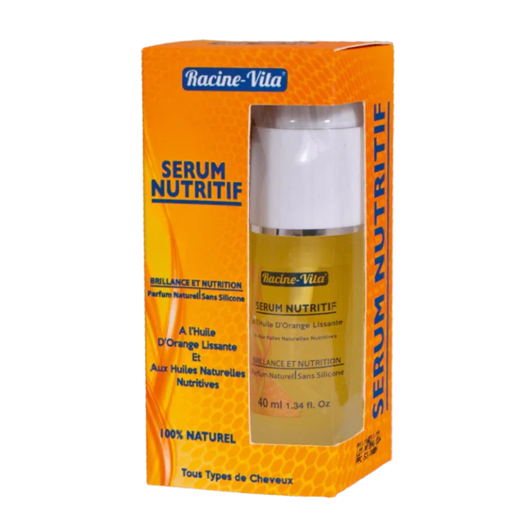 RACINE VITA SÉRUM NUTRITIF 100 % NATUREL A HUILE D'ORANGE LISSANTE ET AUX HUILES NATURELLES