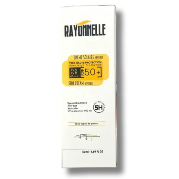 RAYONNELLE ECRAN SOLAIRE INVISIBLE TOUS TYPES DE PEAUX 50ML