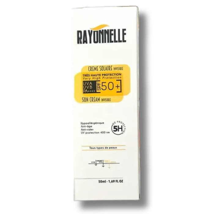 RAYONNELLE ECRAN SOLAIRE INVISIBLE TOUS TYPES DE PEAUX 50ML