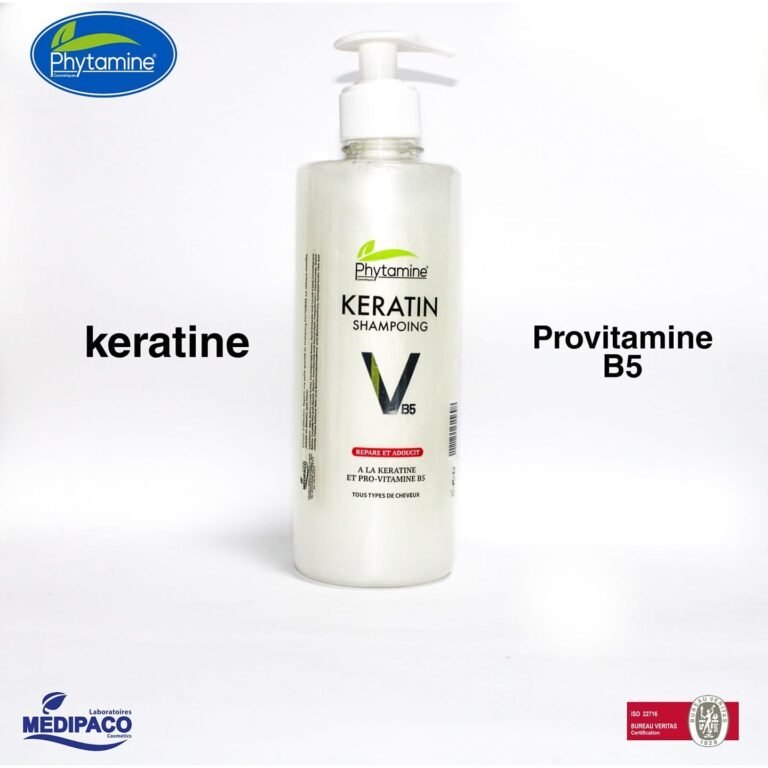 Shampoing traitant a la keratine et pro vitamine B5 420ml