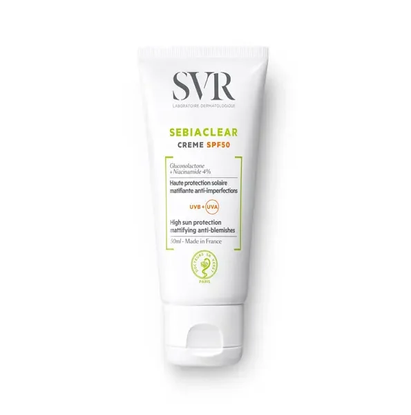 SVR SEBIACLEAR CRÈME SOLAIRE SPF50 40 ML