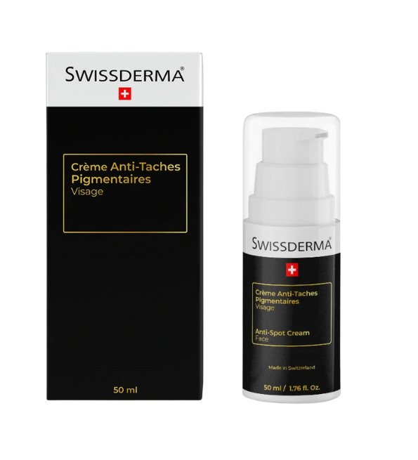SWISSDERMA CREME ANTI-TACHES PIGMENTAIRES VISAGE 50ML