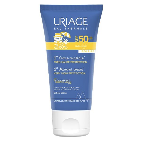 URIAGE BÉBÉ 1ER CRÈME MINÉRAL SPF50+ 50ML