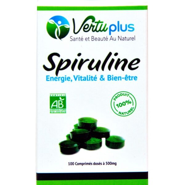 VERTUPLUS SPIRULINE 200 COMPRIMES