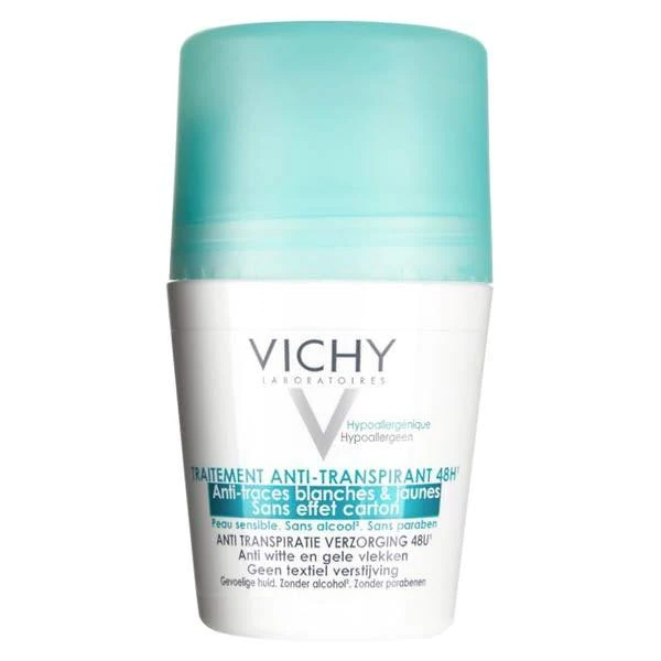 Vichy Déodorant Bille Anti Trace Blanche 50ML
