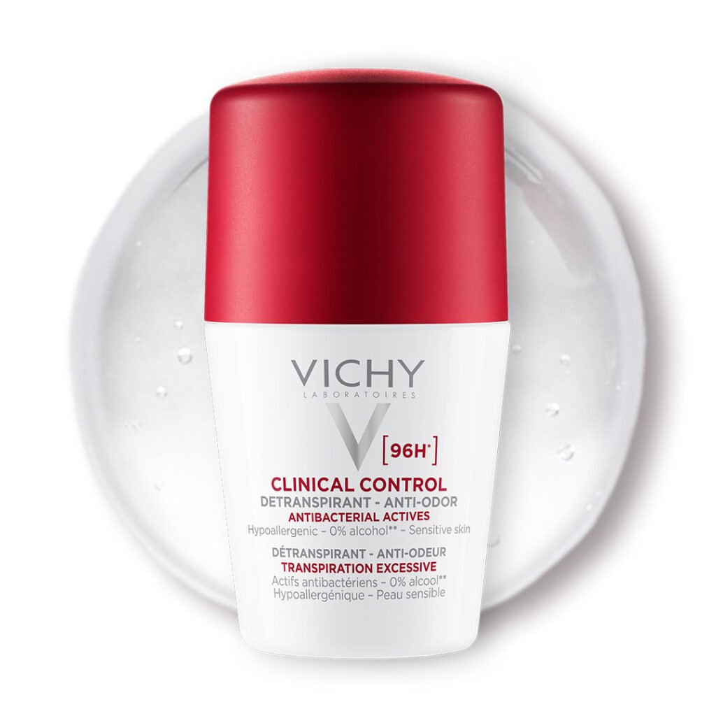 VICHY DÉODORANT CLINICAL CONTROL 96H | TOUS TYPES DE PEAU