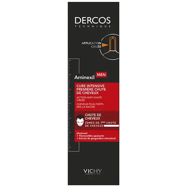 Vichy Dercos Aminexil Men Cure Intensive Première Chute De Cheveux | 36ml
