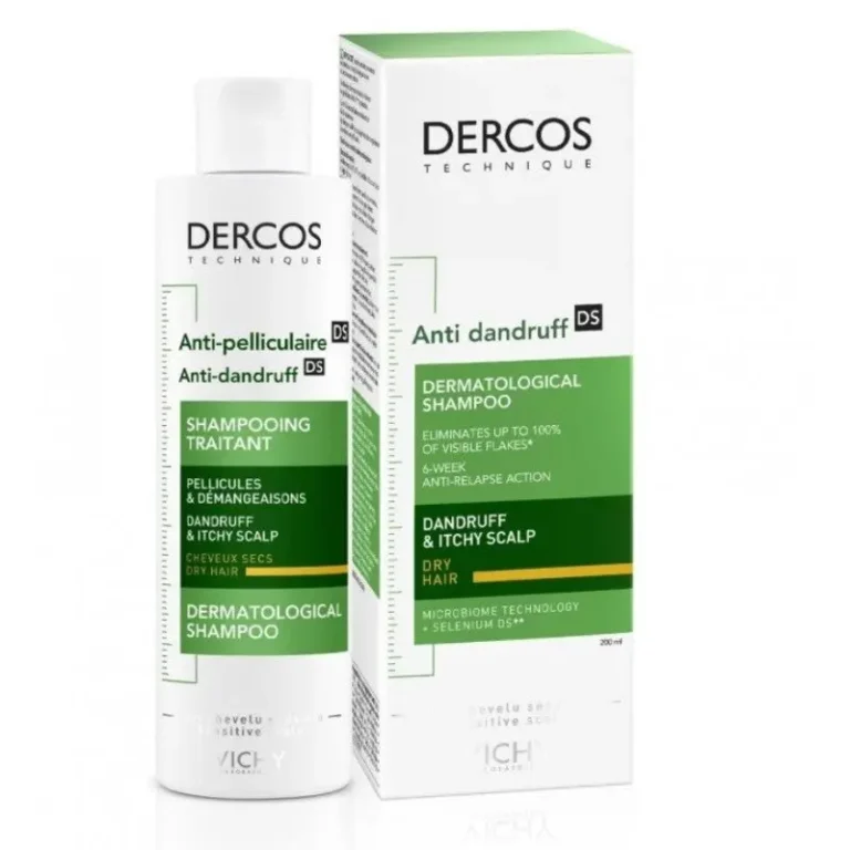 VICHY DERCOS SHAMPOING ANTI-PELLICULAIRE CHEVEUX SECS 200ML